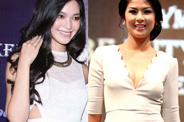 Hoa hậu Thùy Dung "lộ" vòng hai đẫy đà