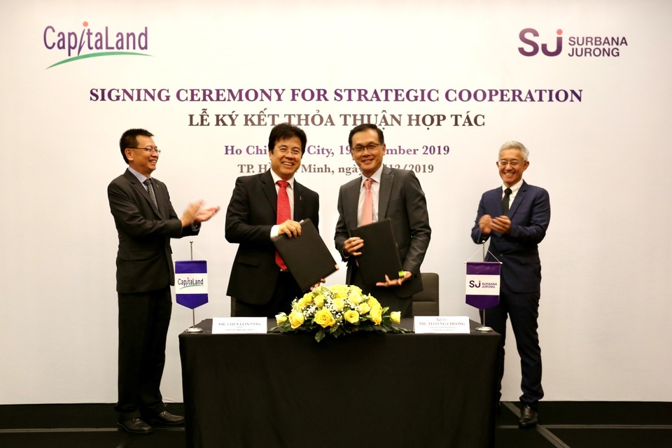 CapitaLand hợp tác Surbana Jurong phát triển đô thị thông minh bền vững - 1 CapitaLand hợp tác Surbana Jurong phát triển đô thị thông minh bền vững - 1