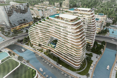 Ngân hàng rao bán nhiều bất động sản ở dự án tỷ USD của Tân Hoàng Minh