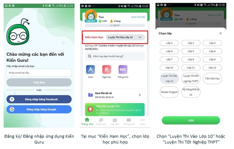 Luyện thi miễn phí với Kiến Guru trong mùa dịch Covid-19 - 1 Luyện thi miễn phí với Kiến Guru trong mùa dịch Covid-19 - 1