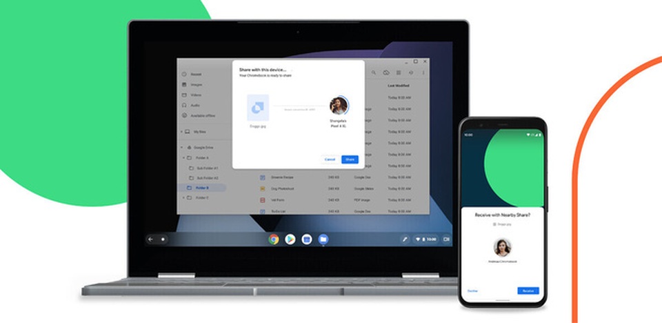Người dùng Android được hưởng tính năng giống AirDrop sau 9 năm chờ đợi - 2 Người dùng Android được hưởng tính năng giống AirDrop sau 9 năm chờ đợi - 2