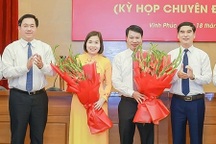Vĩnh Phúc có thêm nhiều lãnh đạo mới