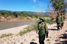 Bộ đội Biên phòng đón tết nơi biên giới canh người nhập cảnh trái phép