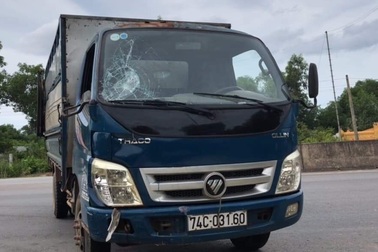 Thượng uý CSGT bị xe tải tông trong lúc làm nhiệm vụ đã tử vong