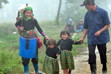 Hạnh phúc bình dị của các gia đình vùng cao