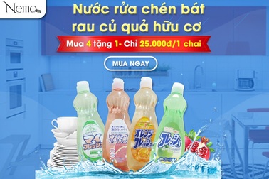 Bộ đôi nước giặt Hàn Quốc và nước rửa bát Nhật Bản giúp việc nhà trở nên dễ dàng