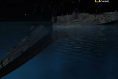 Video: Giờ phút "hấp hối" của Titanic
