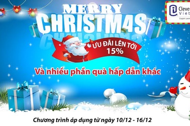 Tưng bừng và ấm áp Giáng sinh tại Cleverlearn