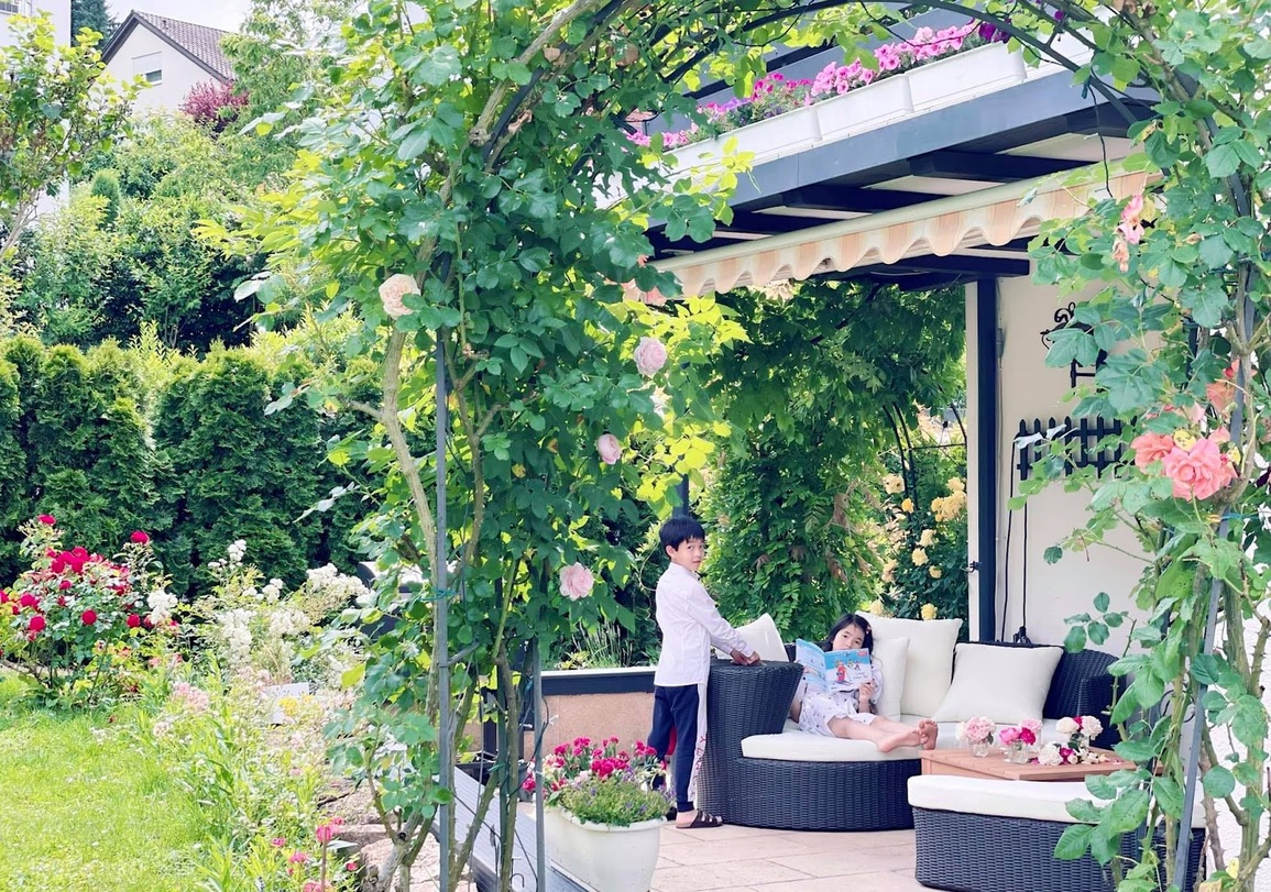 Nữ thạc sĩ Việt dựng vườn hoa bốn mùa rộng 300 m2 giữa lòng thành phố Đức - 14 Nữ thạc sĩ Việt dựng vườn hoa bốn mùa rộng 300 m2 giữa lòng thành phố Đức - 14