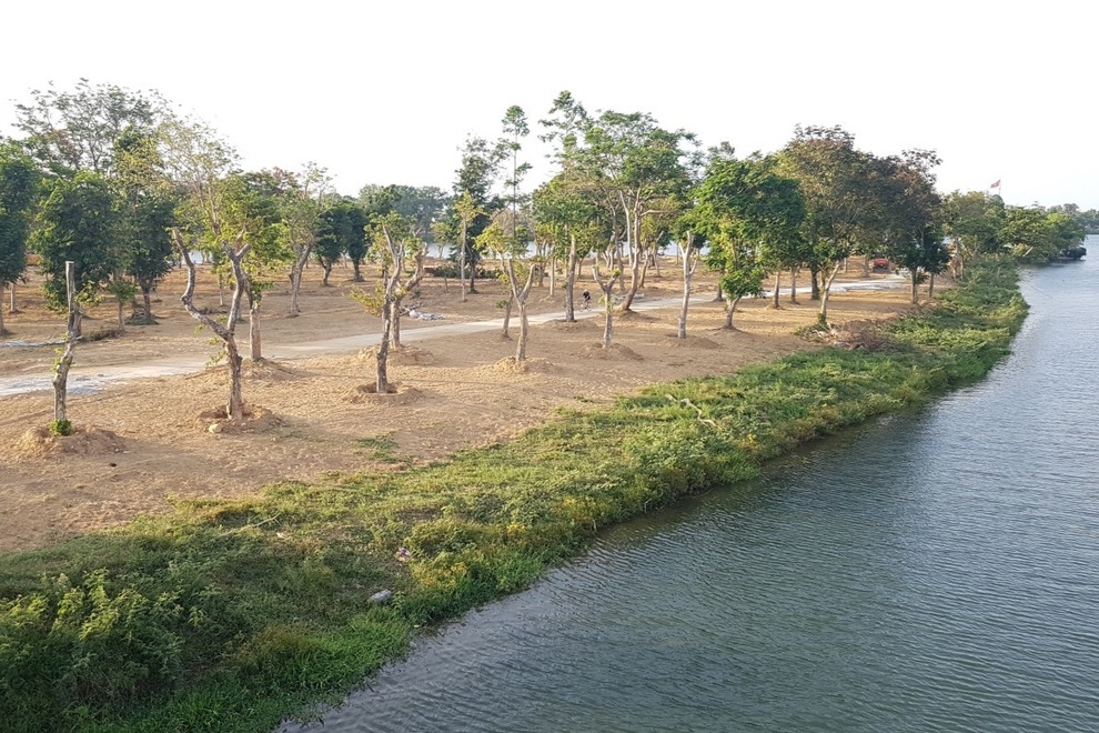 Cồn Dã Viên trên sông Hương sắp trở thành vườn ngự uyển - 3 Cồn Dã Viên trên sông Hương sắp trở thành vườn ngự uyển - 3