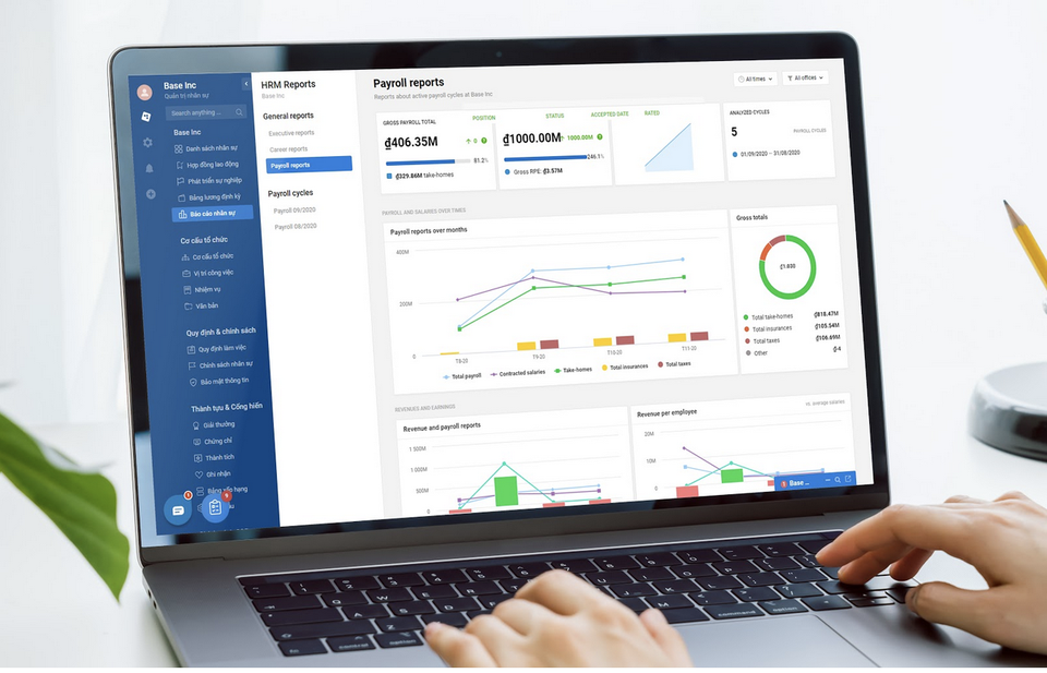 Phần mềm tính lương Base Payroll: Tự động hóa toàn bộ quá trình trả lương - 1 Phần mềm tính lương Base Payroll: Tự động hóa toàn bộ quá trình trả lương - 1