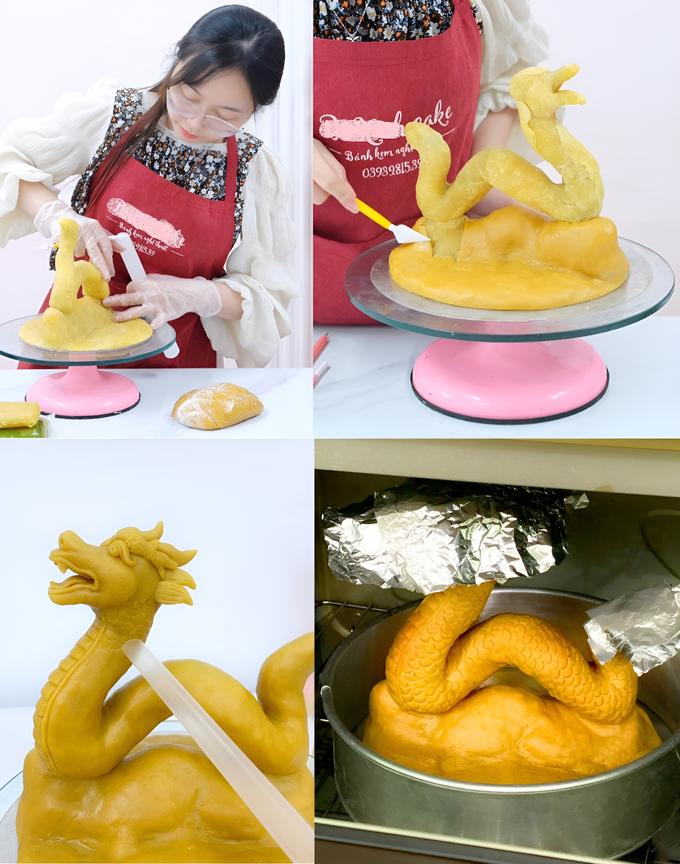 Cô gái gây sốt khi tạo hình 3D, tranh dân gian Đông Hồ lên bánh Trung thu - 7 Cô gái gây sốt khi tạo hình 3D, tranh dân gian Đông Hồ lên bánh Trung thu - 7