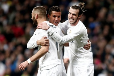 Bộ ba Ronaldo, Bale, Benzema bị gạch tên ở trận gặp Gijon