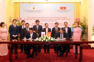 Nhật Bản: Tăng cường tiếp nhận lao động kỹ năng nghề khách sạn của Việt Nam