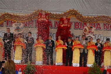 Khánh thành nhà máy bia Hà Nội - Vũng Tàu