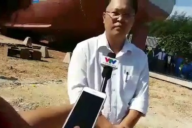 Ông Lê Trí Thanh – Phó Chủ tịch tỉnh Quảng Nam - trao đổi với PV