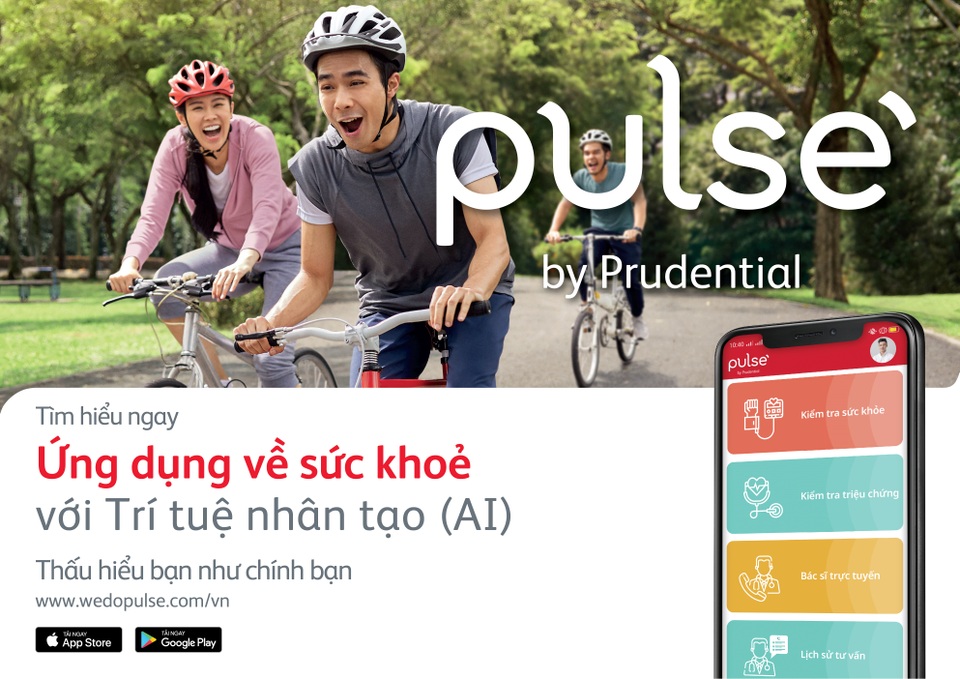 Prudential Việt Nam ra mắt ứng dụng chăm sóc sức khỏe Pulse by Prudential - 1 Prudential Việt Nam ra mắt ứng dụng chăm sóc sức khỏe Pulse by Prudential - 1