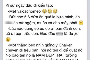 Cô giáo mầm non tương lai lên Facebook “xỉ vả” học trò