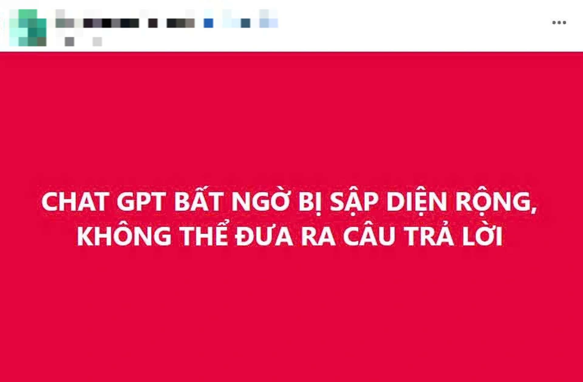 Khổ vì ChatGPT sập: Trễ hạn, nặn từng chữ vì lâu không động não - 3 Khổ vì ChatGPT sập: Trễ hạn, nặn từng chữ vì lâu không động não - 3