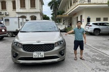 Tạm giữ nam thanh niên vi phạm giao thông, hất cảnh sát bay lên nắp capo