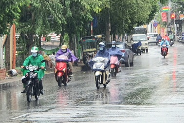 Hoàn lưu bão số 5 kết hợp không khí lạnh gây mưa ở nhiều nơi