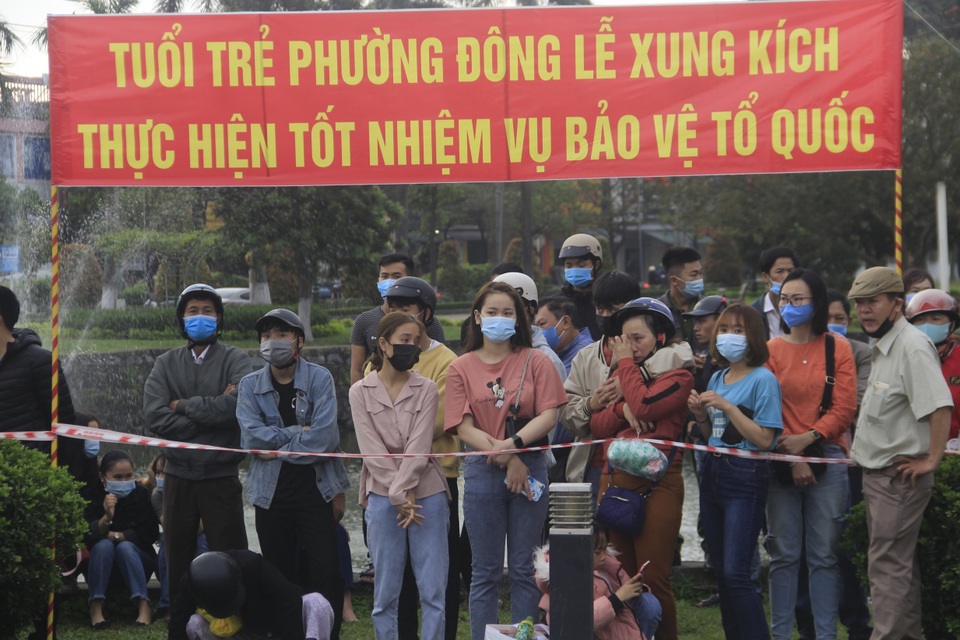 Hơn 4.300 thanh niên được xét nghiệm Covid-19, sẵn sàng lên đường nhập ngũ - 8 Hơn 4.300 thanh niên được xét nghiệm Covid-19, sẵn sàng lên đường nhập ngũ - 8