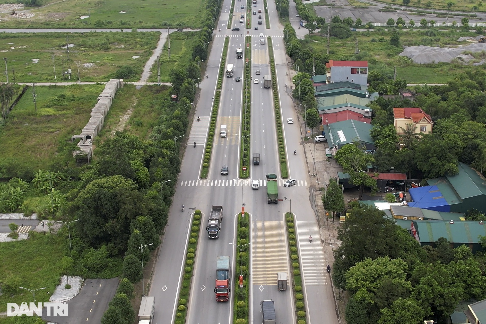 View - Đường nối 2 cao tốc Hà Nội - Hải Phòng và Cầu Giẽ - Ninh Bình tại Hà Nam | Báo Dân trí