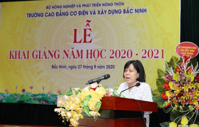 Trường Cao đẳng Cơ điện và Xây dựng Bắc Ninh tổ chức Lễ khai giảng năm học 2020 – 2021 - Ảnh 9.