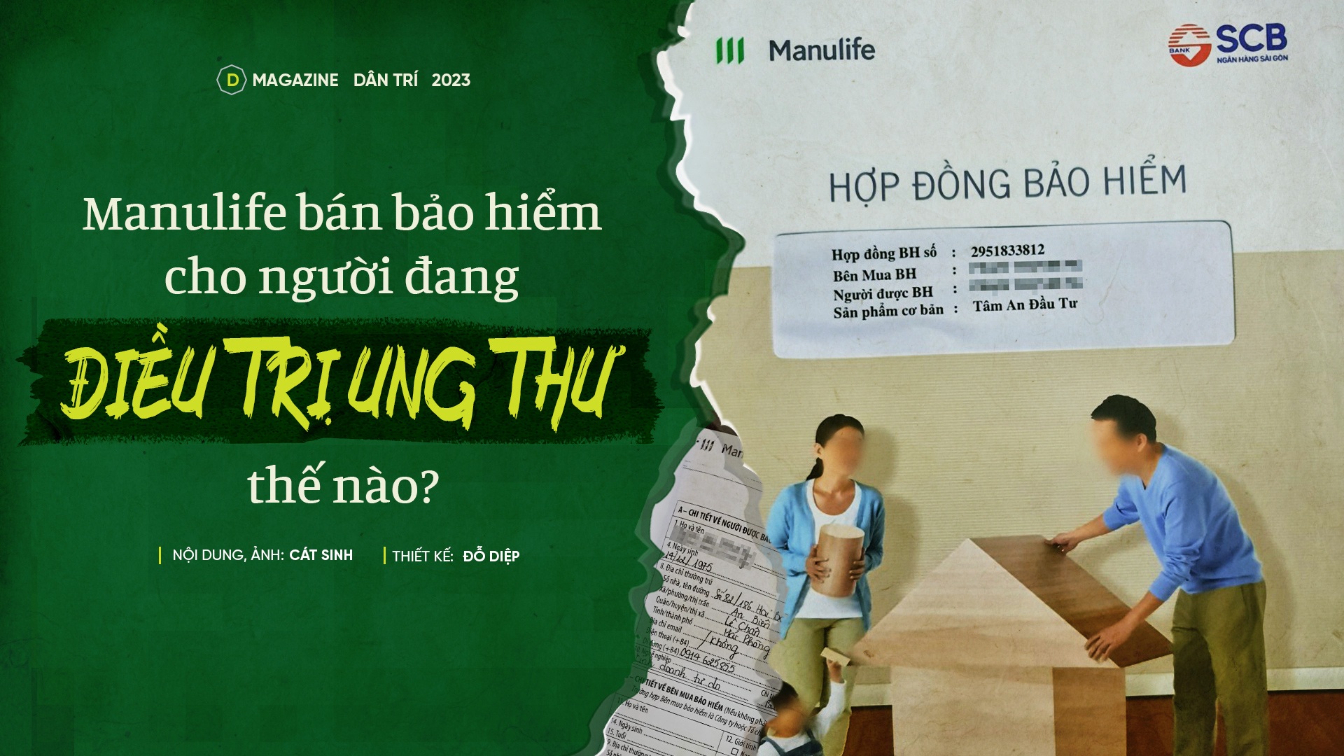 Manulife bán bảo hiểm cho người bị ung thư thế nào?