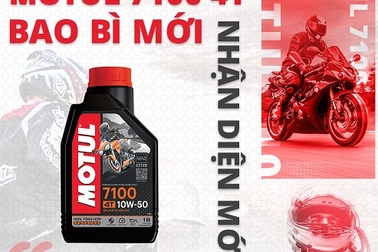 Motul 7100 4T- đổi nhận diện, tăng trải nghiệm người dùng