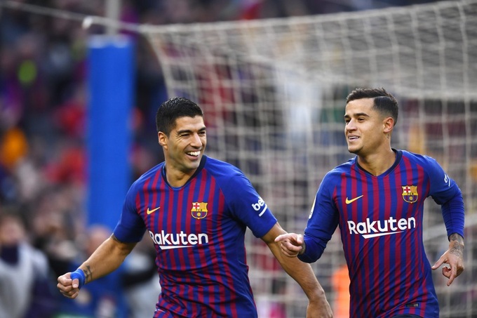 Luis Suarez và Coutinho có cơ hội gặp đội bóng cũ. 