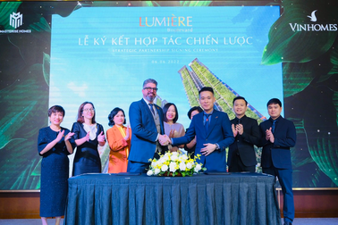 Vinhomes và Masterise Homes "bắt tay" kinh doanh dự án LUMIÈRE Boulevard