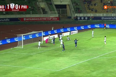 Đội tuyển Lào cầm hòa 1-1 Philippines