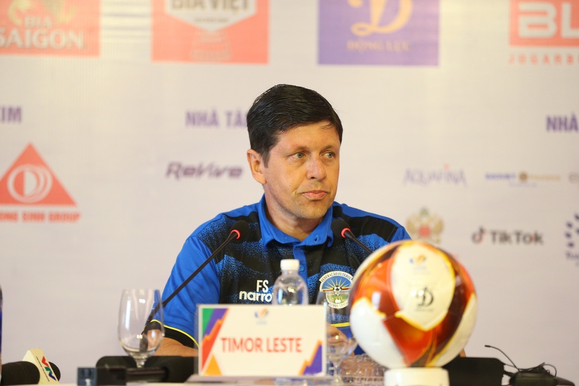 HLV U23 Timor Leste tuyên bố tranh vé bán kết với Indonesia và Việt Nam - 1 HLV U23 Timor Leste tuyên bố tranh vé bán kết với Indonesia và Việt Nam - 1