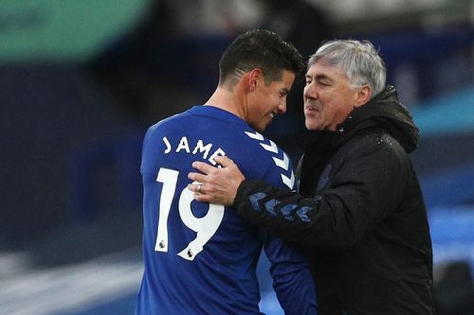 James Rodriguez thăng hoa, Everton giành ngôi đầu bảng Premier League - 2 James Rodriguez thăng hoa, Everton giành ngôi đầu bảng Premier League - 2