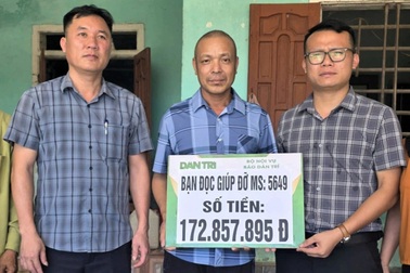 Người bố bị ung thư được bạn đọc Dân trí giúp đỡ hơn 230 triệu đồng