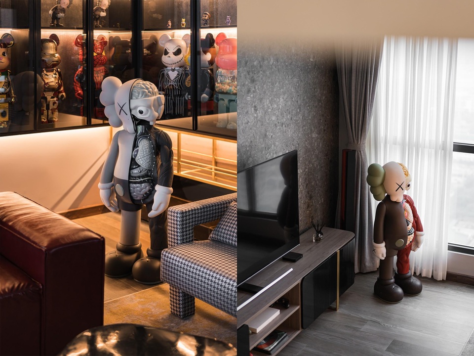 Căn hộ Hà Nội đẹp lạ trưng bày cả bộ sưu tập đồ chơi khủng của gia chủ 9X - 8