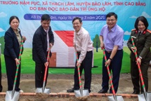 Khởi công điểm trường Nặm Pục, thắp sáng tương lai trẻ em vùng cao