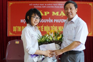 Nghệ An có học sinh đầu tiên dự thi Olympic quốc tế tiếng Nga