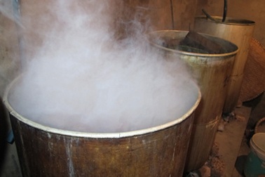 Rộn ràng bánh chưng Thành Vinh 