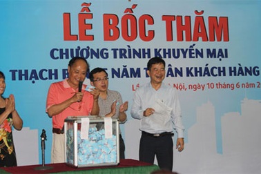 Đã tìm ra những chủ nhân của giải thưởng “Thạch Bàn 55 năm tri ân khách hàng” đợt 1