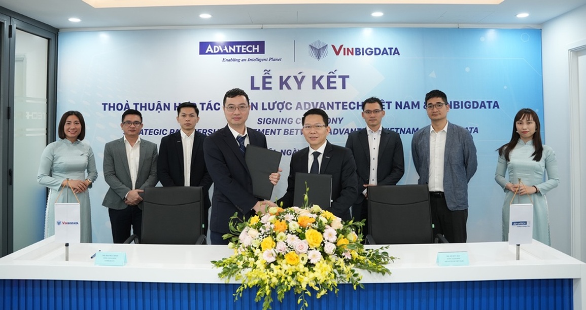 Advantech và VinBigData ký kết hợp tác chiến lược - 1 Advantech và VinBigData ký kết hợp tác chiến lược - 1