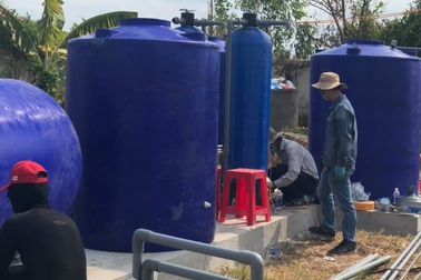 Thêm một điểm cấp nước ngọt miễn phí ở tỉnh Cà Mau