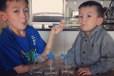 Những trò sáng tạo bá đạo của bé