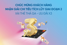 VietinBank trao giải cho chủ thẻ tín dụng quốc tế trúng thưởng khuyến mại