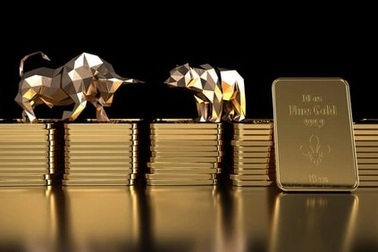 Giá vàng thế giới giảm, vẫn thấp hơn trong nước 9,5 triệu đồng/lượng