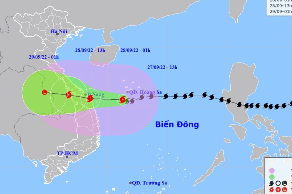 Tạm dừng chạy tàu khách Bắc - Nam để tránh bão - 1 Tạm dừng chạy tàu khách Bắc - Nam để tránh bão - 1