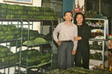 Ngày Tết nhớ bánh chưng Hoàng Công