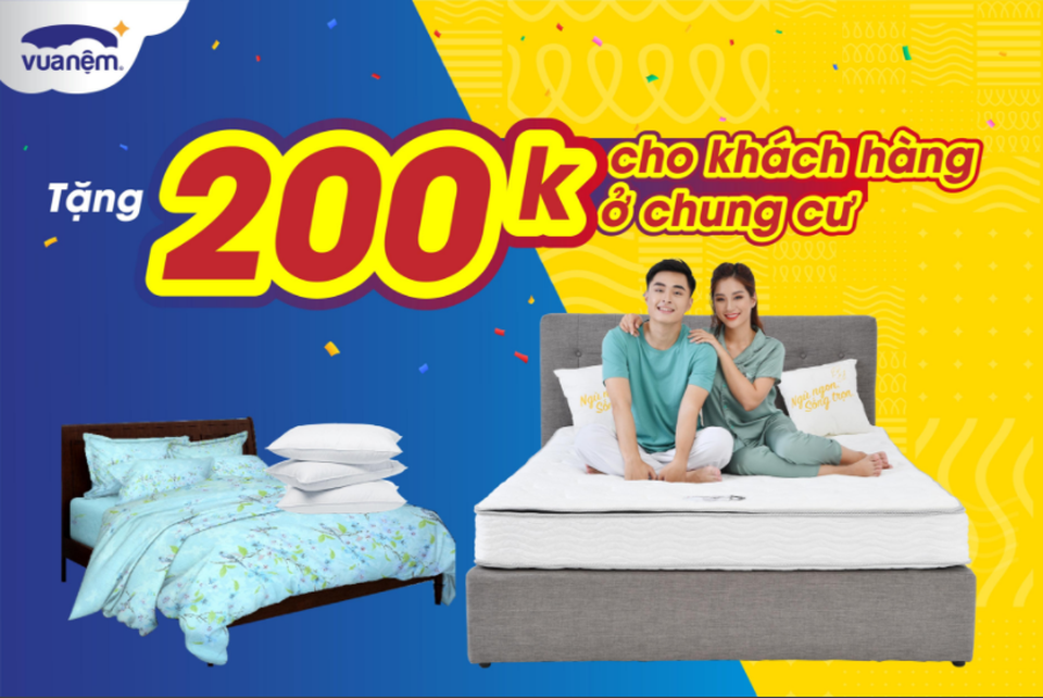Mua sắm thả ga với 8 ngày sập giá cùng Vua Nệm - 4 Mua sắm thả ga với 8 ngày sập giá cùng Vua Nệm - 4