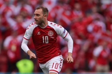 Eriksen được trao giải cầu thủ hay nhất trận Đan Mạch gặp Phần Lan